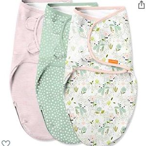 Pack of 3 SwaddleMe bottom zip 0-3 months baby